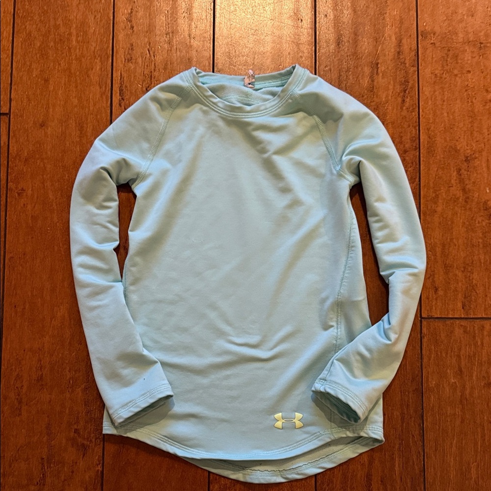 Under Armour Girls' ColdGear long-sleeve base layer top - Youth Small